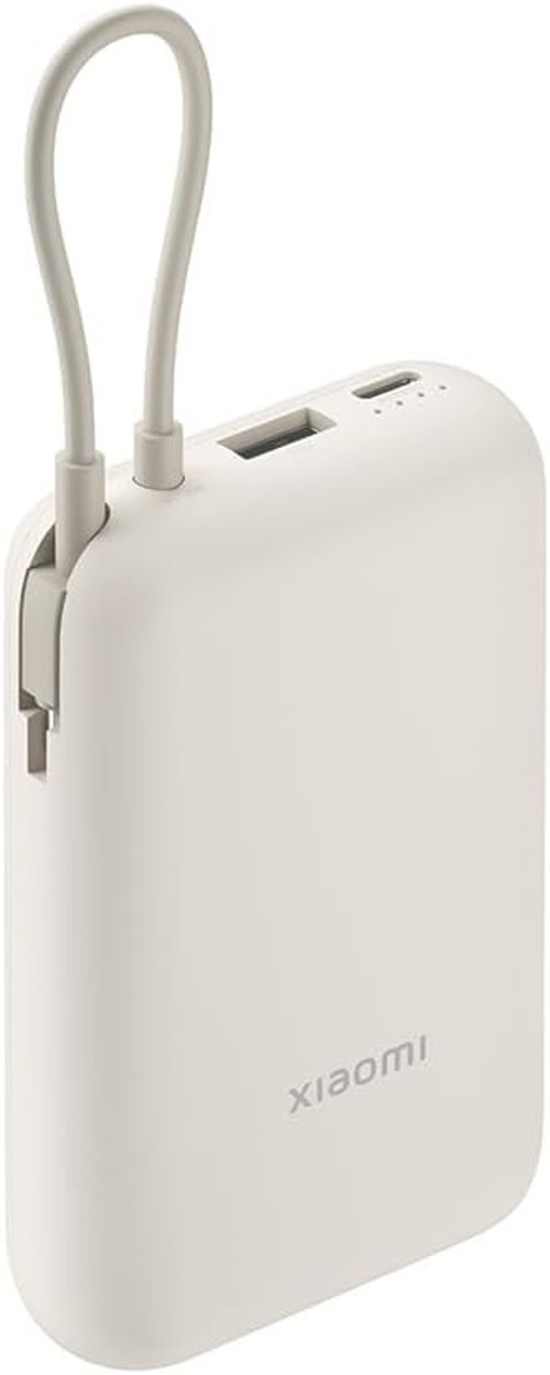 Power Bank 10000Mah (Entegre Kablo) 22.5W Mavi