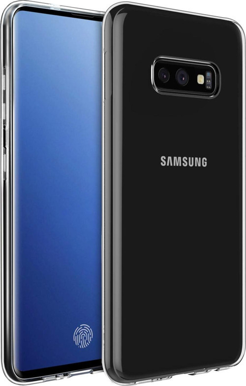 Samsung Galaxy S10e Kılıf Transparent Soft Beyaz
