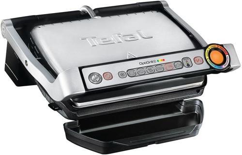 Optigrill+ 4 Porsiyon Kapasiteli 2000 Watt 6 Programlı Barbekü Izgara Ve Tost Makinesi - Inox