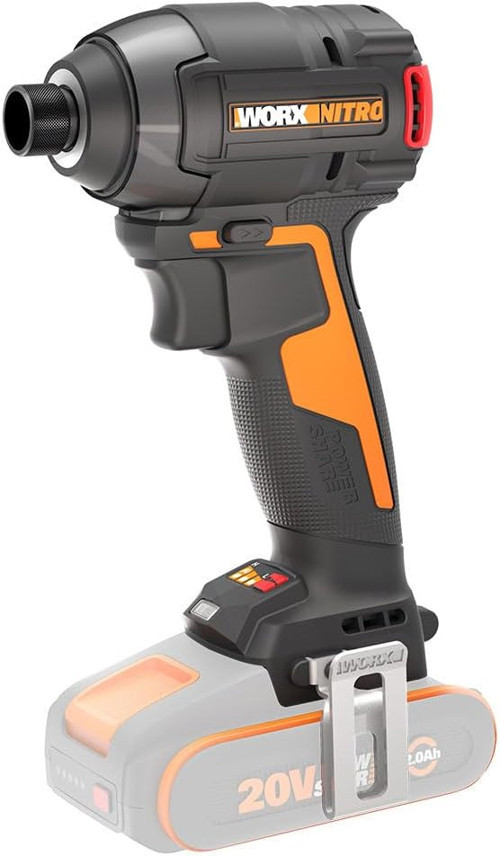 Wx265.9 20Volt 200Nm Kömürsüz Profesyonel Şarjlı Darbeli Tornavida (Akü Dahil Değildir)