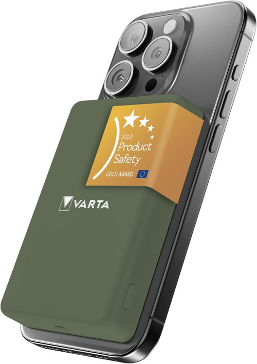Power Bank 5.000Mah, Powerbank Magnetico, Mag Pro Power On Demand, Caricabatterie Portatile Co