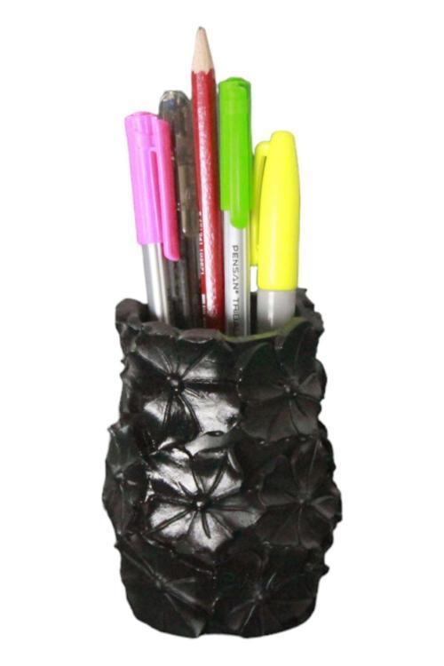 Kalemlik Siyah Renk Masa Kalemliği Organizer Kalemlik Model 16