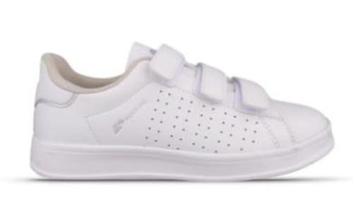 MP 251-2625 Beyaz Unisex Cırtlı Spor Ayakkabı