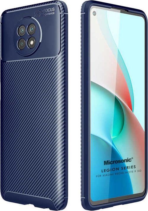 Xiaomi Redmi Note 9 5G Kılıf Legion Series Lacivert