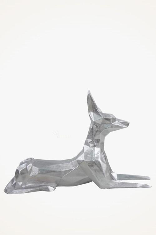 Dekoratif Köpek Biblo Heykel El Yapımı Doberman Hediyelik Süs Eşyası Poly Model Tasarım Ürünü