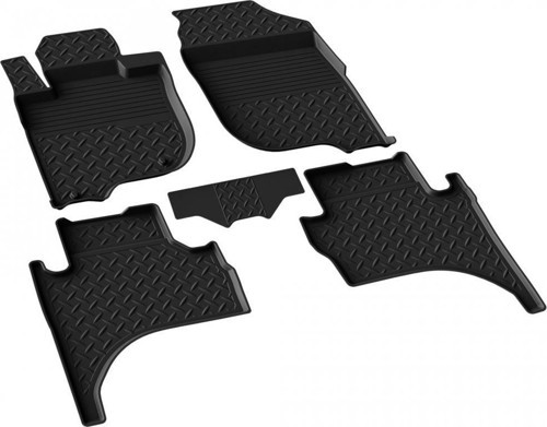 Mitsubishi L200 5 Ferrous 4D Havuzlu Kauçuk Paspas 2015-2020