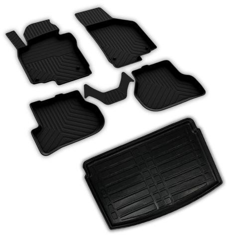 Volkswagen Polo 6 Ferrous 4D Paspas ve Üst 3D Bagaj Havuzu 2018 2021