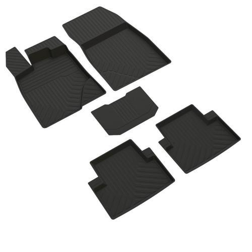 Peugeot 3008 Hybrit Ferrous 4D Havuzlu Kauçuk Paspas 2025 ve Üstü