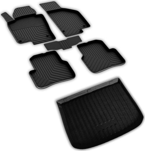 Volkswagen Tiguan Ferrous 4D Paspas ve Stepneli 3D Bagaj Havuzu 2008 2015