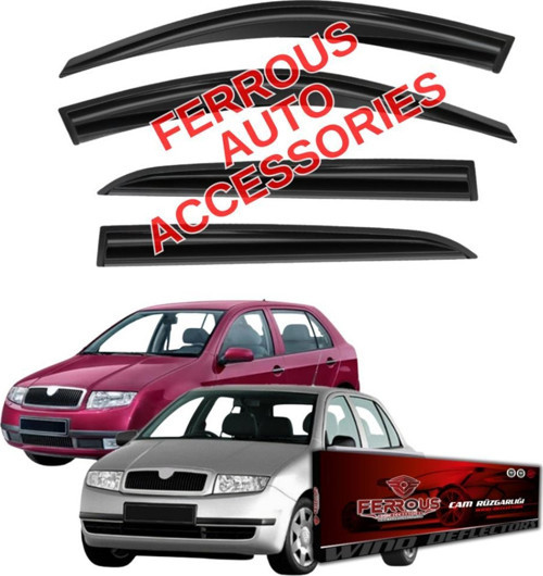 Skoda Fabia HB Ferrous Cam Rüzgarlığı 4lü 2001 2008