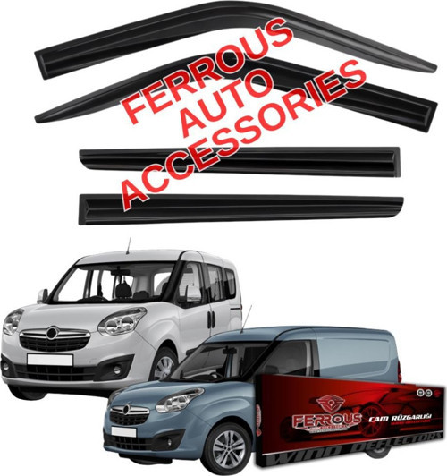 Opel Combo Ferrous Cam Rüzgarlığı 4lü 2012 2018