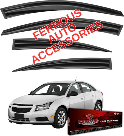 Chevrolet Cruze Ferrous Cam Rüzgarlığı 4lü Set 2008 2017