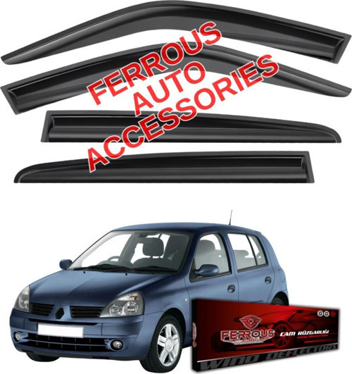 Renault Clio 2 Ferrous Cam Rüzgarlığı 4lü 1998 2008