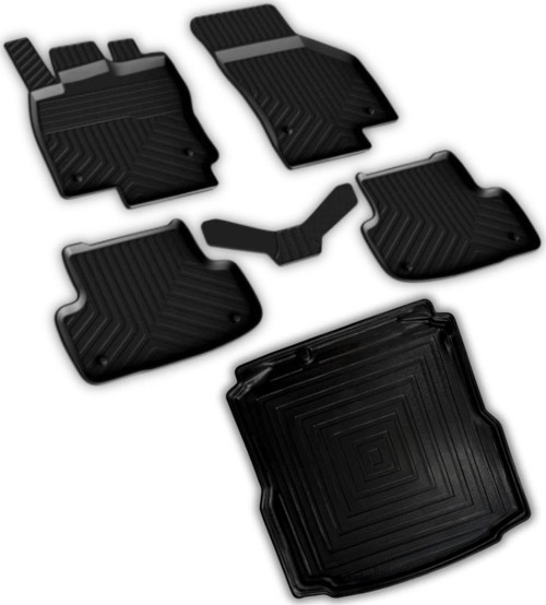 Skoda Octavia Ferrous 4D Paspas ve 3D Bagaj Havuzu 2013 2019
