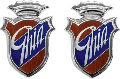 Ghia Arma Logo Amblem 2 Adet Uyumlu