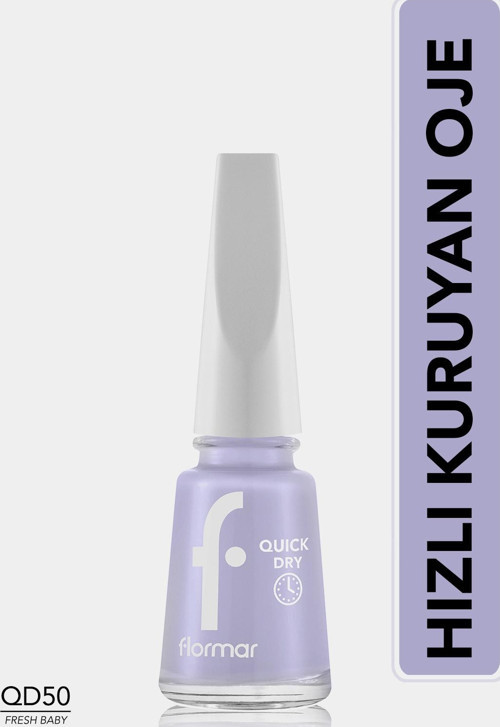 Quick Dry Hızlı Kuruyan İnce Yapılı & Parlak Bitişli Oje