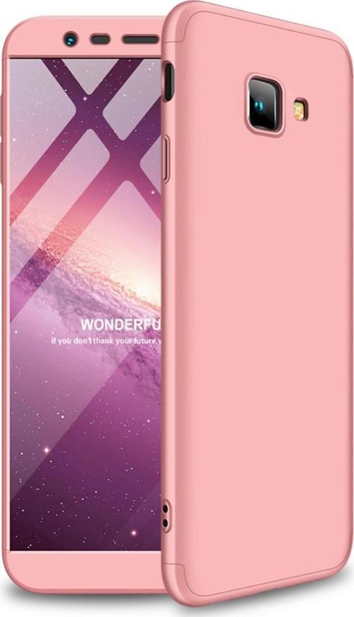 Samsung Galaxy J4 Plus Kılıf Double Dip 360 Protective Rose Gold