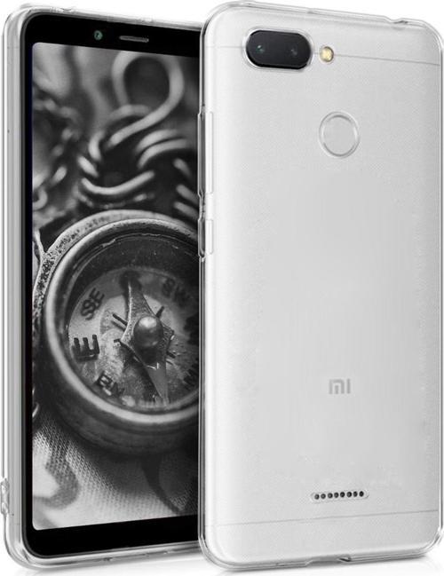 Xiaomi Redmi 6 Kılıf Transparent Soft Beyaz