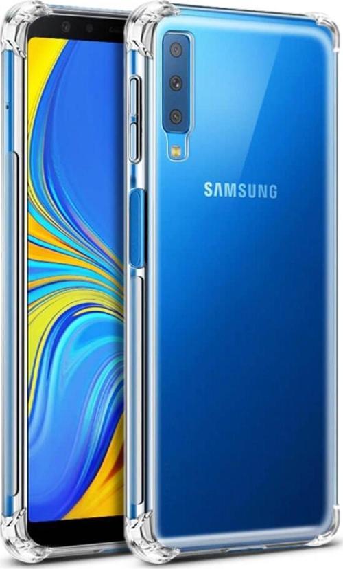 Shock-Absorbing Kılıf Samsung Galaxy A7 2018 Şeffaf