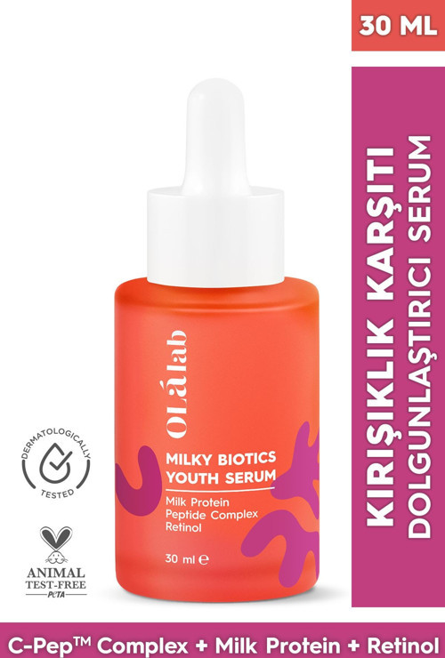 Yaşlanma Karşıtı Onarıcı Cilt Yenileyici Retinol Peptit Cilt Serumu 30 Ml