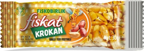 Fiskat Ballı Yer Fıstıklı Krokan 30 gr