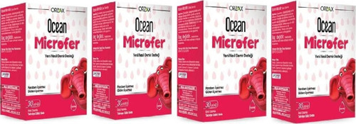 Ocean Orzax Ocean Microfer Oral Damla 30 Ml X 4