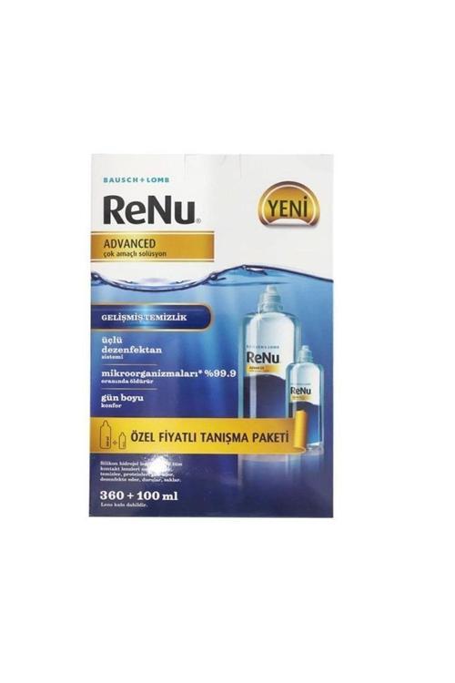 Bausch Lomb Renu Advanced Lens Solüsyonu 360 Ml + 100 Ml Set