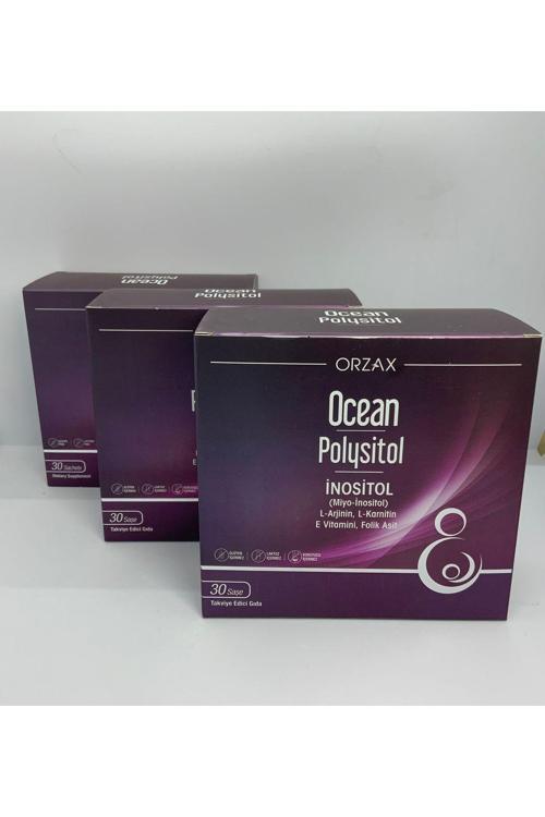 Polysitol Inositol 30 Saşe Takviye Edici Gıda 3 Adet