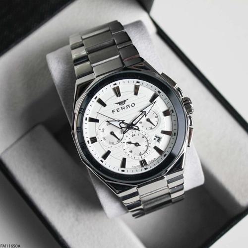 FM11650A Çelik Kordonlu Erkek Kol Saati
