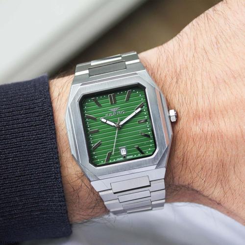 F11653A6 Çelik Kordonlu Erkek Kol Saati