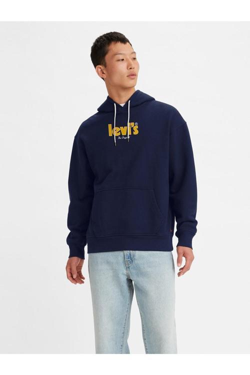 ® Rahat Grafik Kapüşonlu Swatshirt A2639-0021