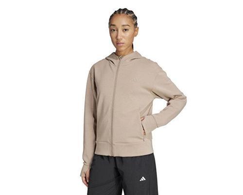 D4T Fz Hoodie Kadın Günlük Ceket JX7311 Krem