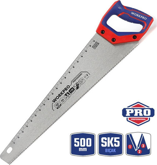 WP215007 500mm SK5 7 TPI Ağır Hizmet Tipi El Testeresi
