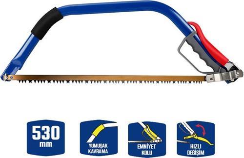 WP215019 530mm 4 TPI Profesyonel Kolastar Testere