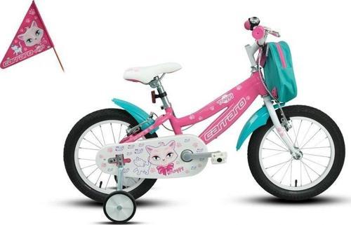 MOGGY KIZ ÇOCUK BİSİKLETİ 250H V 20 JANT PEMBE BEYAZ TURKUAZ