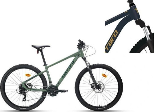 CRX 721 ERKEK DAĞ BİSİKLETİ 440H HD 27.5 JANT 21 VİTES METALİK MAVİ GÜMÜŞ
