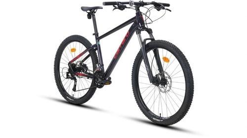 CRX 724 ERKEK DAĞ BİSİKLETİ 440H HD 27.5 JANT 24 VİTES KARANLIK MOR KIRMIZI