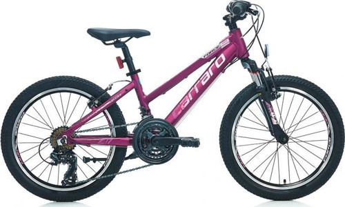 FORCE 201 KIZ ÇOCUK DAĞ BİSİKLETİ 250H V 20 JANT 21 VİTES MAT MÜRDÜM PEMBE