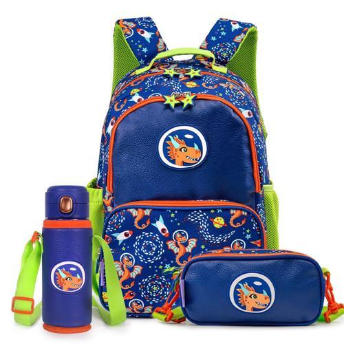 Çocuk Sırt Çantası, Kalem Kutusu,Matarası 3'lü Set Ponix