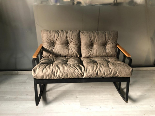 2'li Sallanan Sandalye Tv Koltuğu Kafe-balkon-mutfak-berjer-ofis Sallanır Çiftli Koltuk Miami