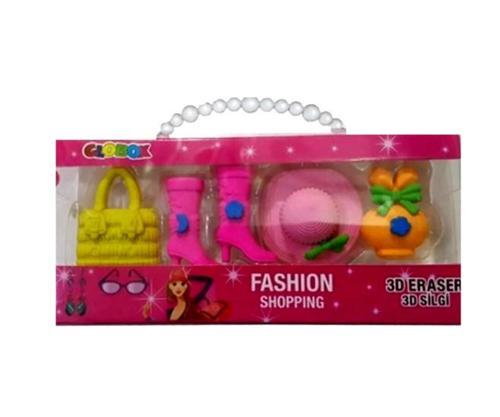 Globox 3D Silgili Çantalı 5 li - 3 adet