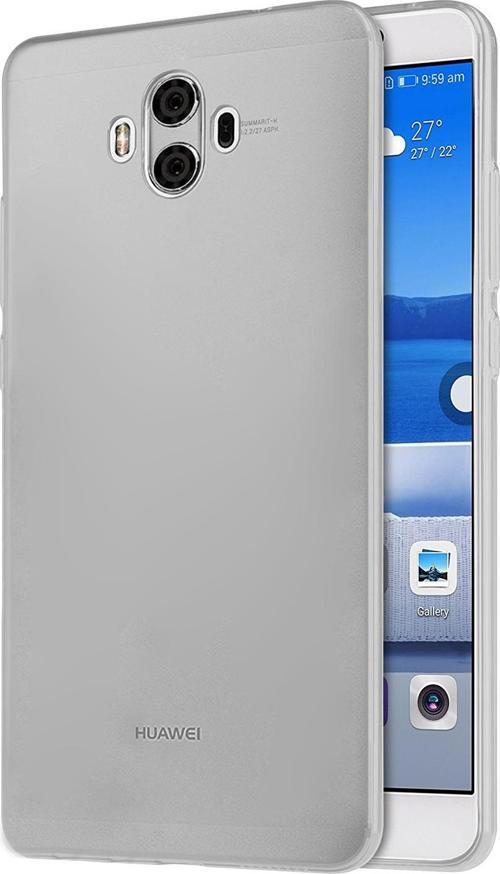 Huawei Mate 10 Transparent Soft Kılıf Beyaz