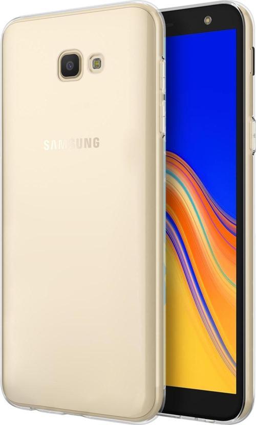 Samsung Galaxy J4 Plus Kılıf Transparent Soft Beyaz