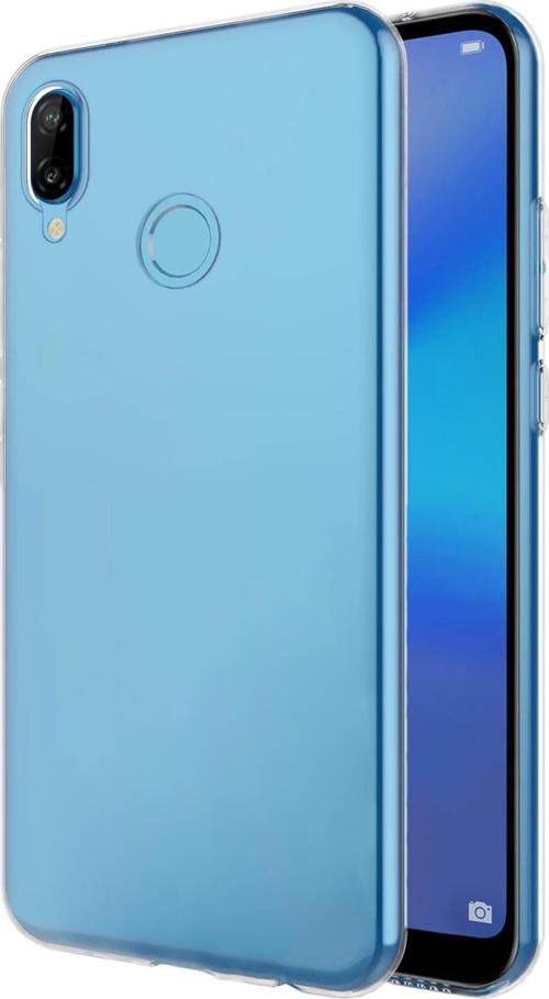 Huawei Honor Play Kılıf Transparent Soft Beyaz
