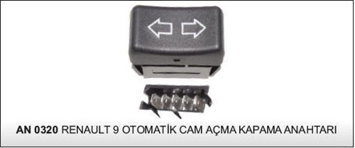 ANAHTAR CAM AÇMA RENAULT 9 OTOMATİK 25270 - AN701- AN0320