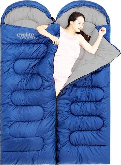 Camper Pro SQ Birleştirilebilir 2 Kişilik Uyku Tulumu