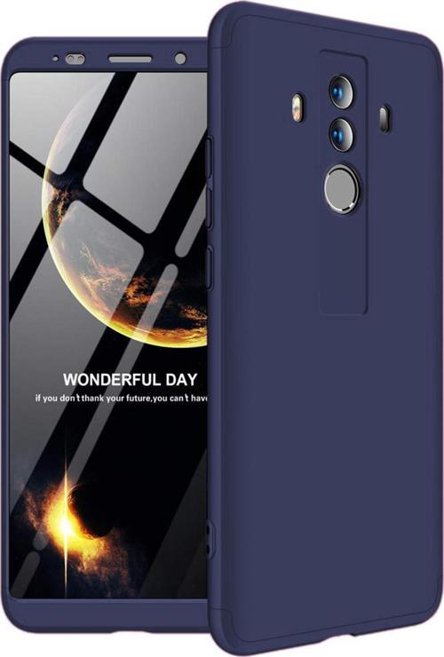 Huawei Mate 10 Pro Kılıf Double Dip 360 Protective Lacivert