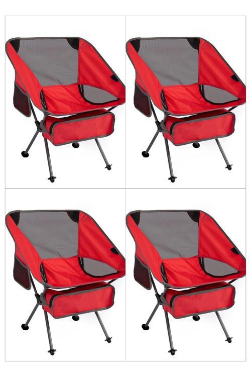 Mini Kamp Sandalyesi 4 lü Set
