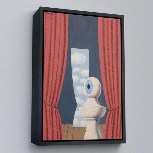 Çerçeveli Rene Magritte Belçika Sürrealizim Shekspare Tablo-7327