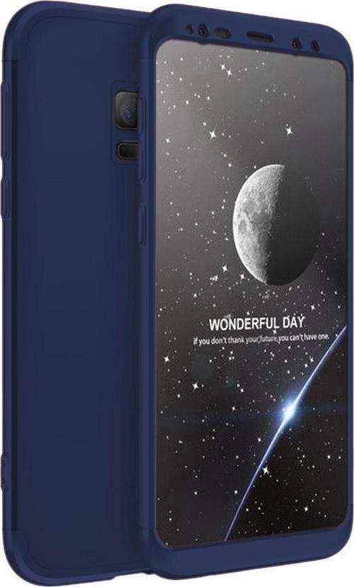 Samsung Galaxy S9 Kılıf Double Dip 360 Protective Lacivert